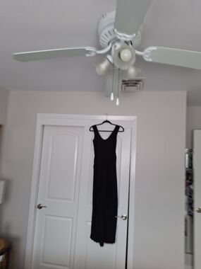Women's Black Sleeveless Maxi Jumpsuit